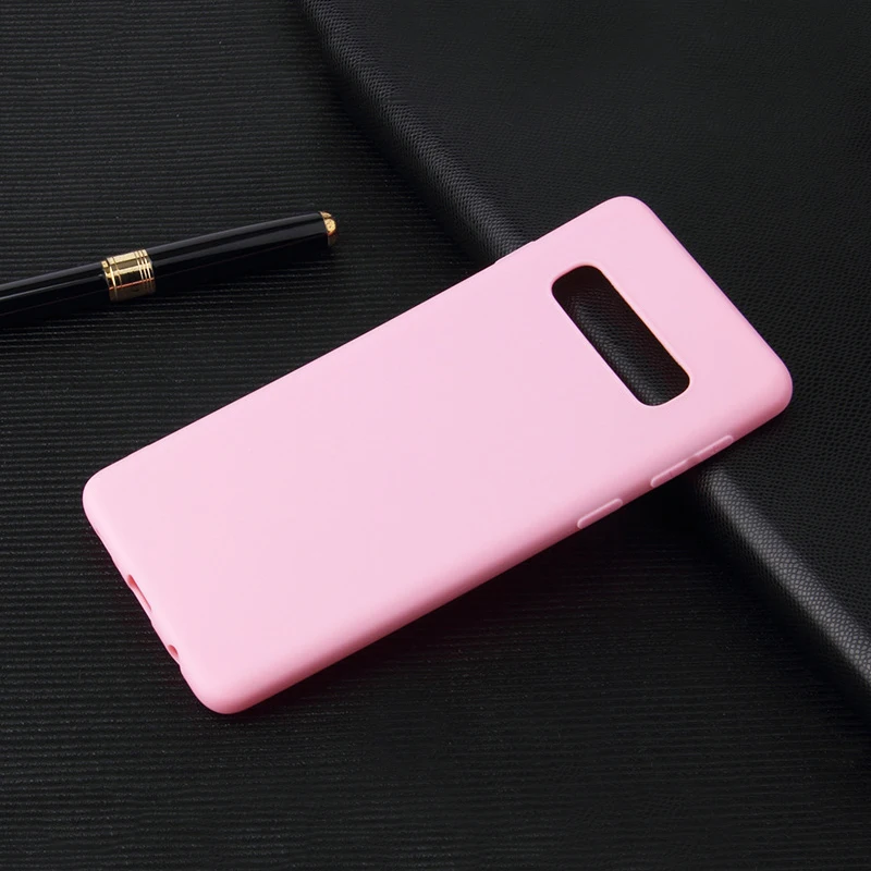 Чехол из ТПУ ярких цветов для Samsung Galaxy S10e S10 S9 S8 Plus S7 Edge A7 A8 A6 A9 2018 A6S A8S Star Lite