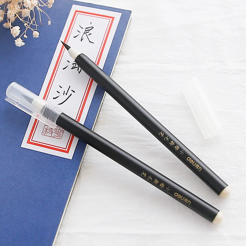 

Small Regular Script New Writing Brush Soft Pen Type Brush Pen Calligraphy Pen Brush Writing Without Ink Directly Learn