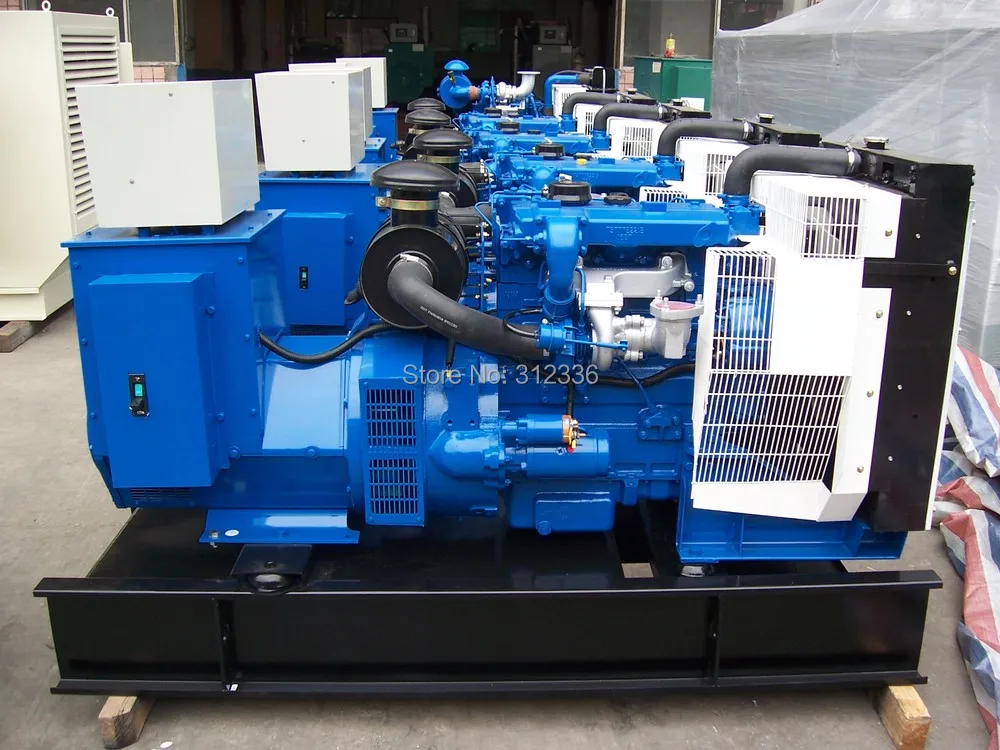 Zee Verzending Diesel Generator 80kVA Internationl Merk motor en alternator Zee Verzending Diesel Generator 80kVA Internationl Merk motor en alternator
