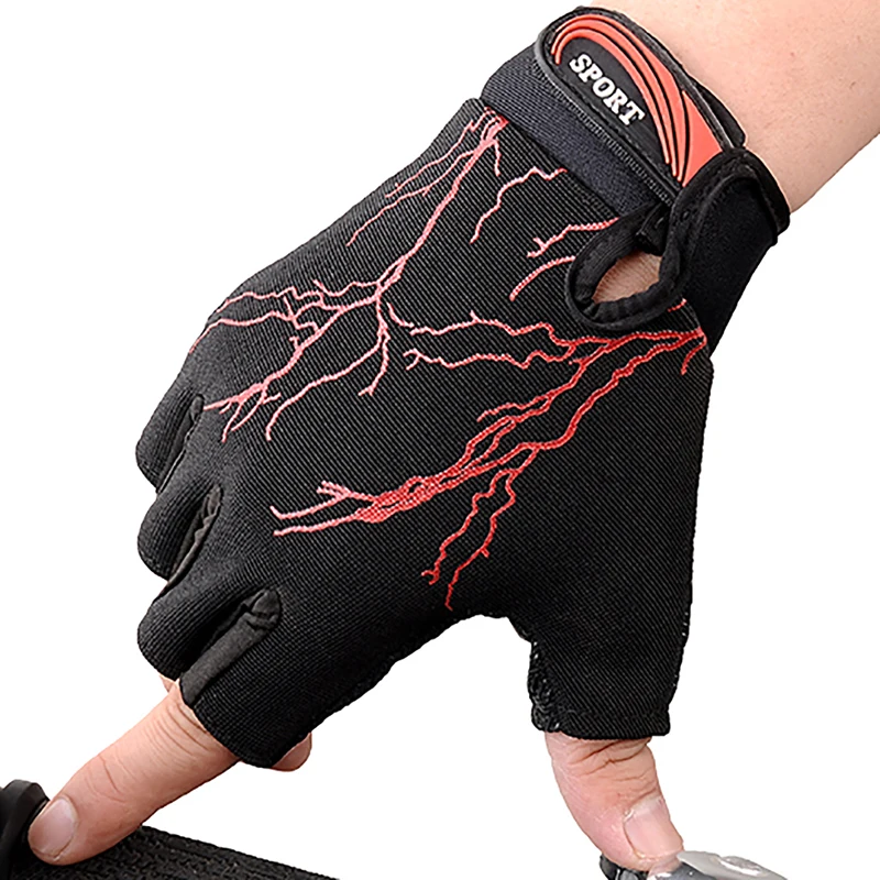 

Cycling Gloves Half Finger Breathable Anti-slip Outdoor Protective Glove Bike Bicycle Riding Fitness Climbing Accessories