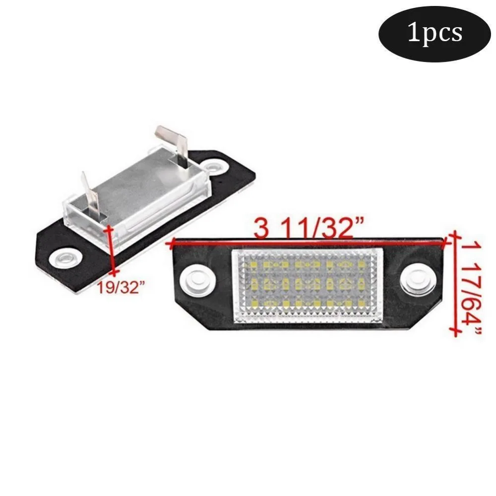 1 шт. 5 Вт Светодиодный номерной знак высокого качества для Ford Focus MK2 номерной знак светильник для 2003-2008 Ford Focus MK2#292256