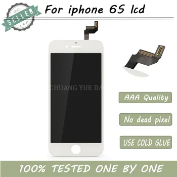 

Best AAA+ 3D Touch For Display iPhone 6S LCD Touch Screen With Digitizer Assembly Replacement Black/White 20PCS/lot
