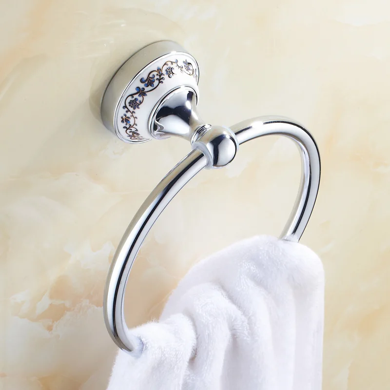 Porcelain towel ring hotsell