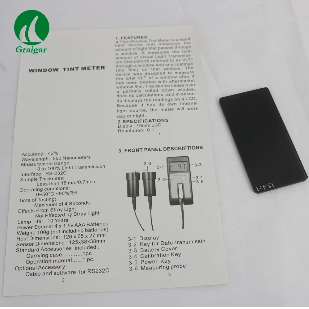 ping LS122 IR Power Meter Simple Operation