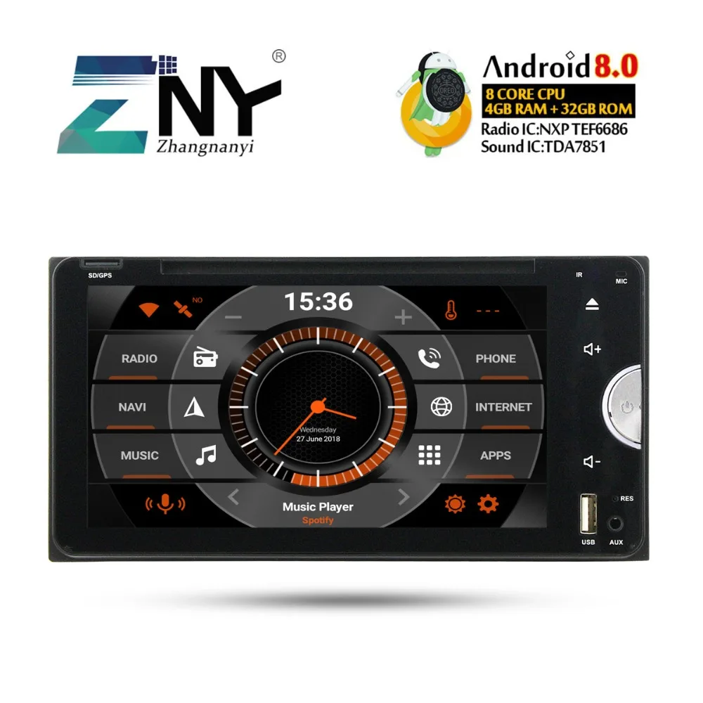 

4GB + 64GB 6.95" Android 9.0 Car Stereo GPS DSP For Toyota Corolla Camry RAV4 Highlander Land Cruiser Fortuner Innova Vitz Hilux