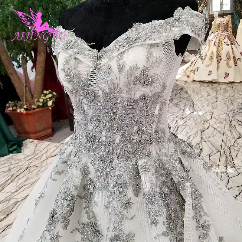 Aijingyu Vestidos De Boda Blancos Vestido Hawaiano Bola De Marca India Fotos Vestidos Gitanos Vestido De Boda Liso De Ee Uu Aliexpress