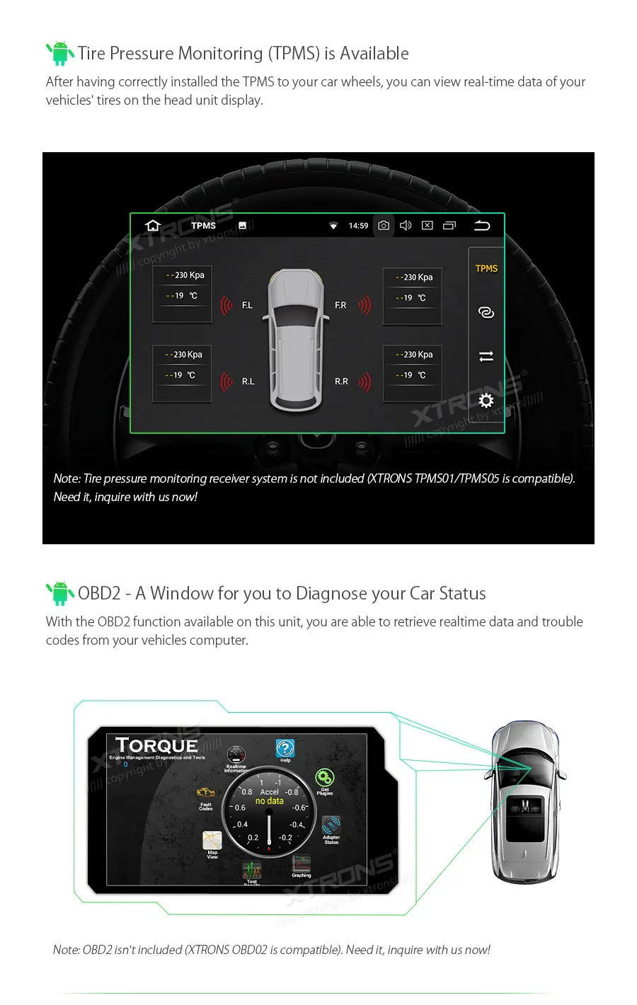 Clearance XTRONS 7"Android 8.1 Car DVD Player Radio GPS RCA RDS WIFI CANbus for BMW E39 M5 1999 2000 2001 2002 2003/7 Series 1997 1998 17