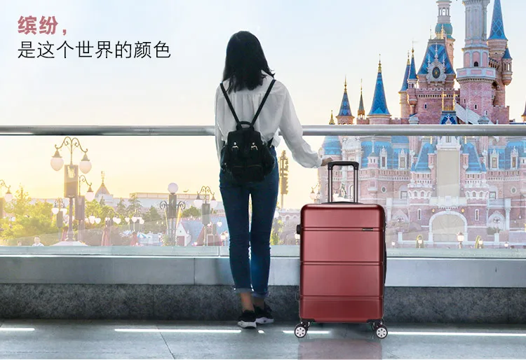 Casual Travel Trolley Luggage Men Women Aluminum Frame Alloy Business Rolling Luggage Airplane Suitcase Spinner Wheels Trunk (8)