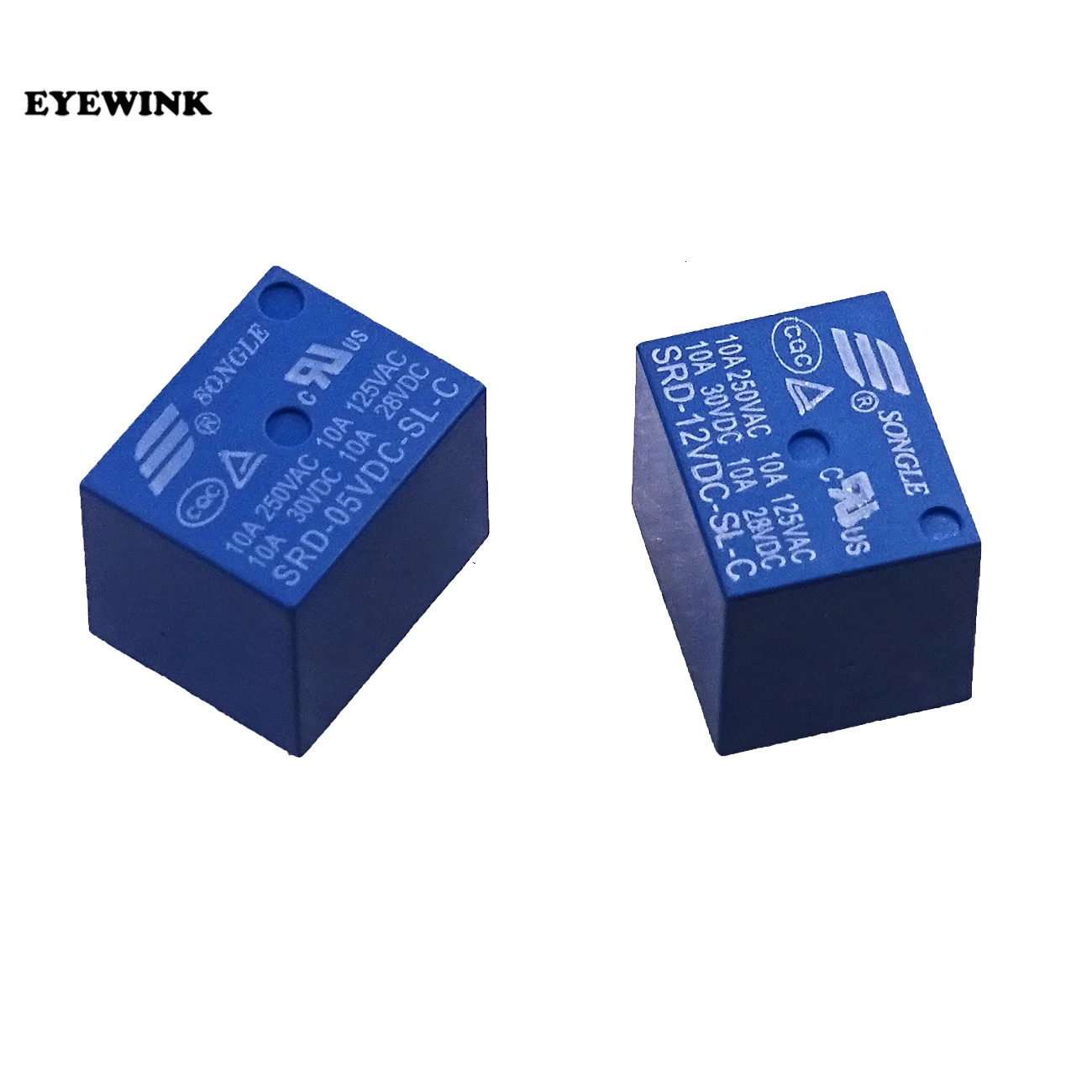 Реле питания постоянного тока 5 В 12 50 шт. SRD-12VDC-SL-C SRD-5VDC-SL-C Тип печатной платы SRD