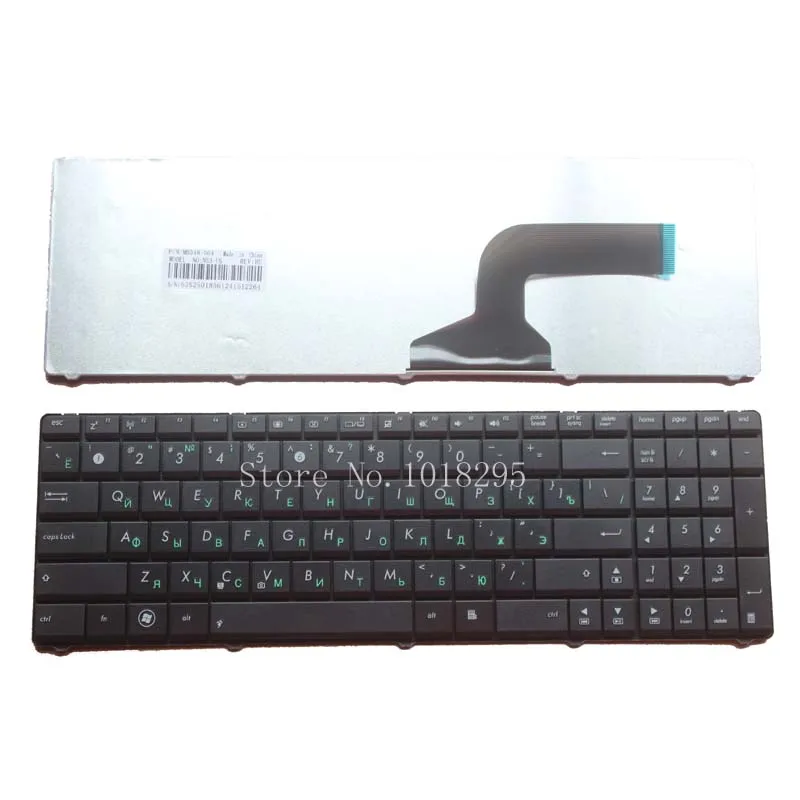 Laptop Keyboard K55DR K54LY K54C ASUS Russian NEW FOR X54c/K54c/K54l/.. Black