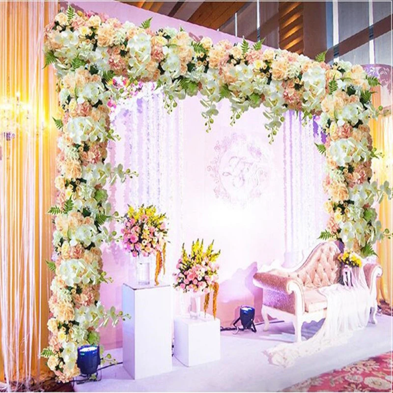 Artificial Arch Flower Row Table Runner Centerpieces String For Wedding Party Road Cited Flowers Decoration 10 Pcs Each Lot Artificial Dried Flowers Aliexpress Artificial Arch Flower Row Table Runner Centerpieces String For Wedding Party Road Cited Flowers Decoration 10 Pcs Each Lot Artificial Dried Flowers Aliexpress
