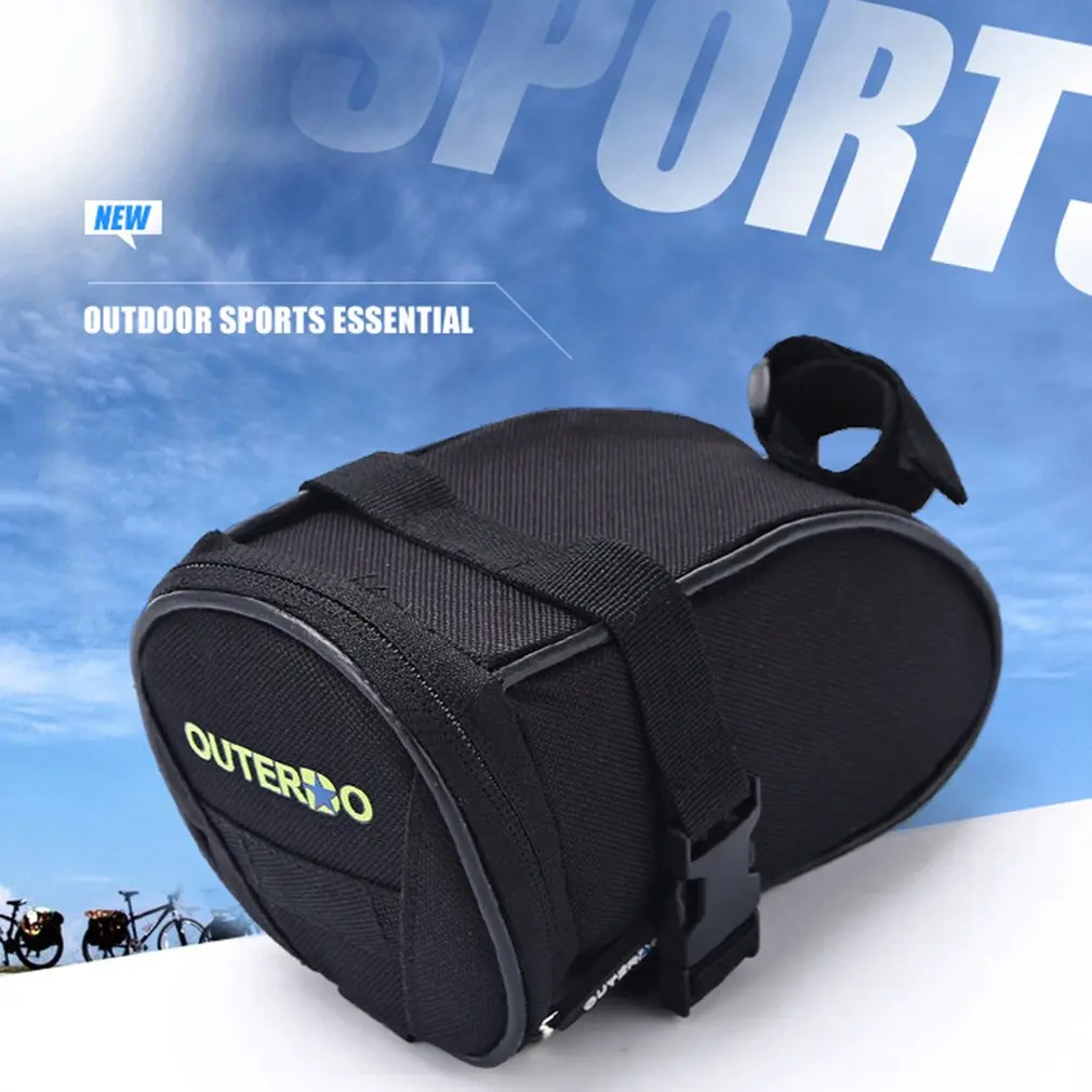 Discount Bicycle Saddle Bag Waterproof Bike Rear Bag Universal Cycling Rear Seat Tail Bag Durable Bike Accessories 3