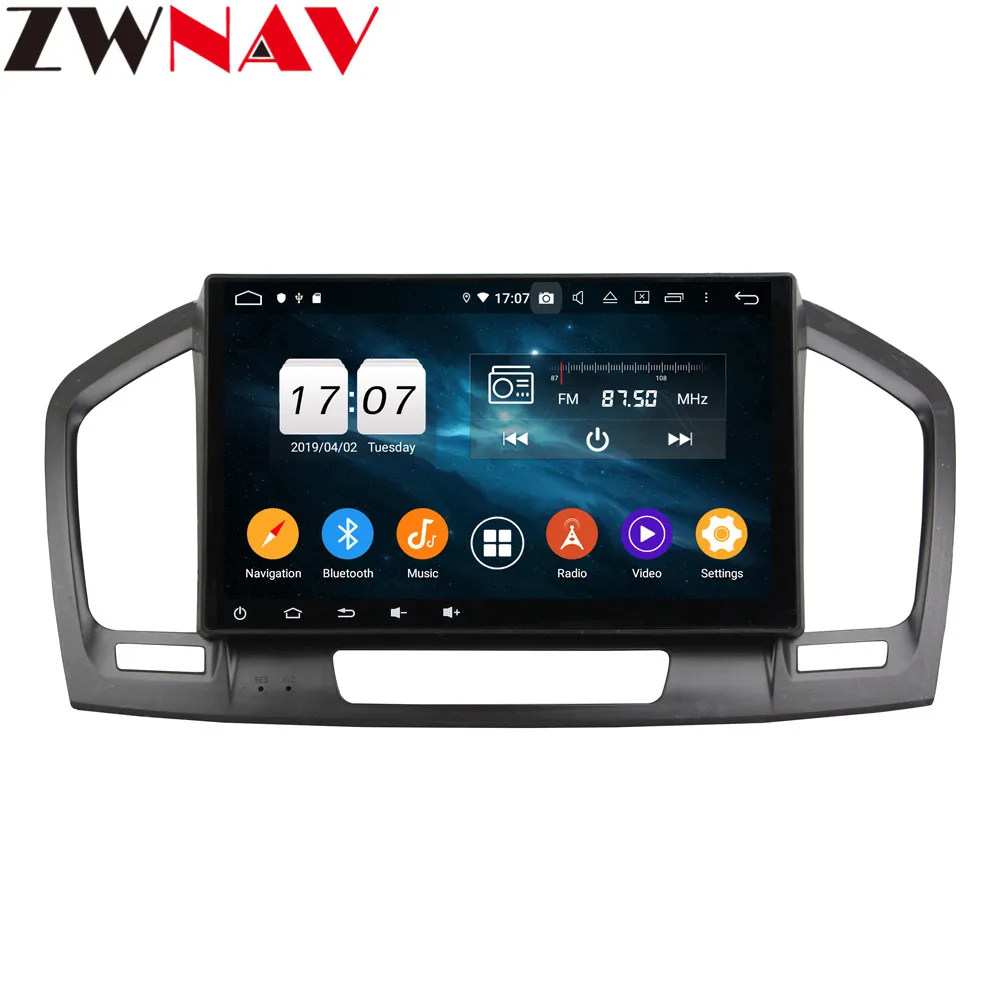 Sale Android 9 4+64G DSP Car No DVD Player GPS navigation For Opel Insigina 2009-2012 head unit multimedia player tape recorder 2
