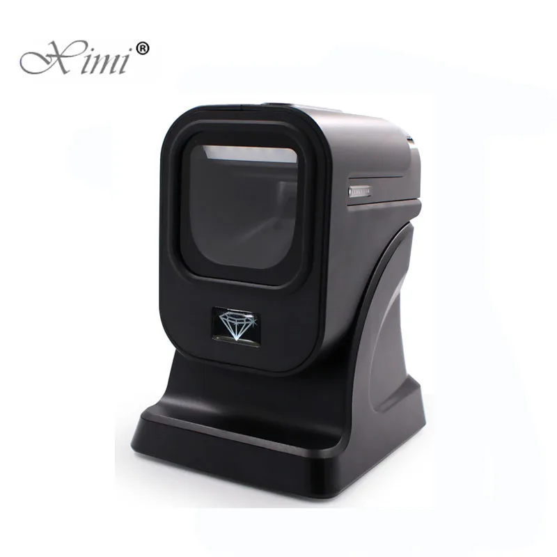 1D/2D/QR лучший 2D Настольный Всенаправленный сканер штрих-кода MP6200 USB/RS232 считыватель