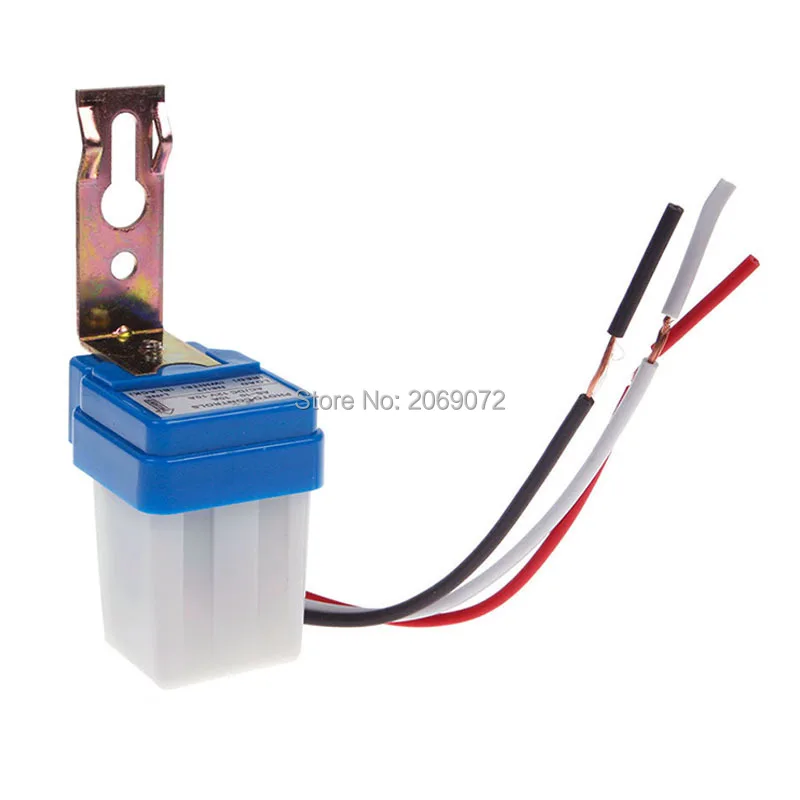 Auto On Off Light Switch Photo Control Sensor For Ac 220v