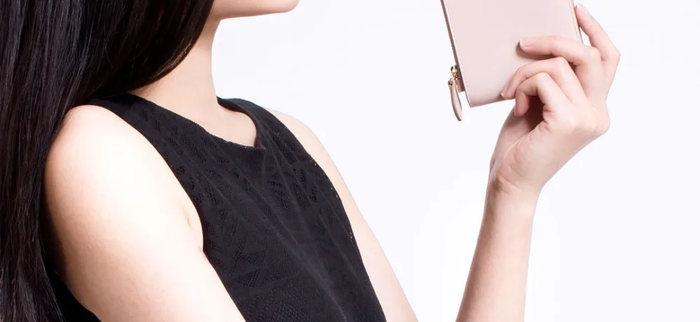 Оригинальные Xiaomi UREVO кожаные кошельки полный Griand натуральная мягкая Сумочка для женщин стильный компактный держатель для карт