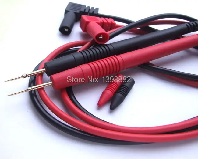 Multimeter Test Pen 1set SMT IC SMD Digital Multimeter Probes Cable 4MM