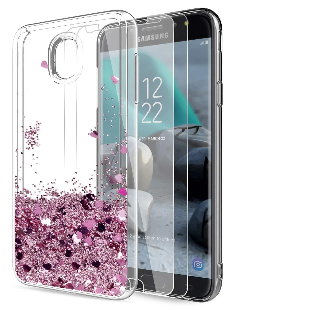 J7 2018 Case Liquid Glitter For Samsung Galaxy Samsung Galaxy J7 Refine J7 star J7 V Coque Dynamic Quicksand Star Soft TPU Cover (4)