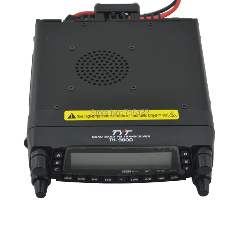 TYT TH 9800 TH9800 автомобильное радио Quad Band 29/50/144/430MHz & 26 950MHz приемопередатчик