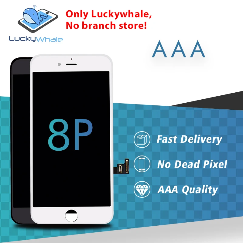 

function with ios 11.3 For 8 Plus LCD Dispaly Grade AAA Touch Screen Assembly With Cold Press Frame