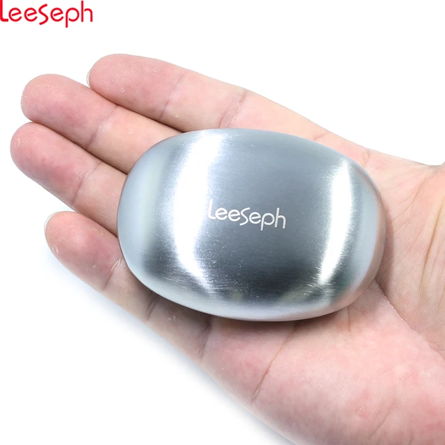 Kitchen Accessories Gadget Tools Oval Stainless Steel Soap Remover