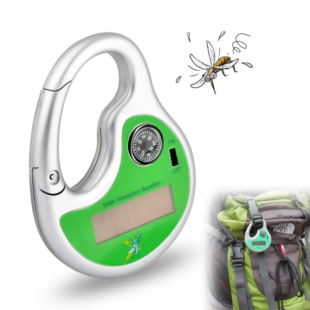 Outdoor Portable Electronic Mosquito Repeller Hook Type Solar