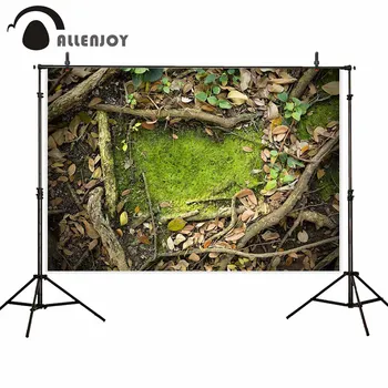 

Allenjoy background for photo studio branch grass nature wonderland leaf backdrop photography photocall for photographer