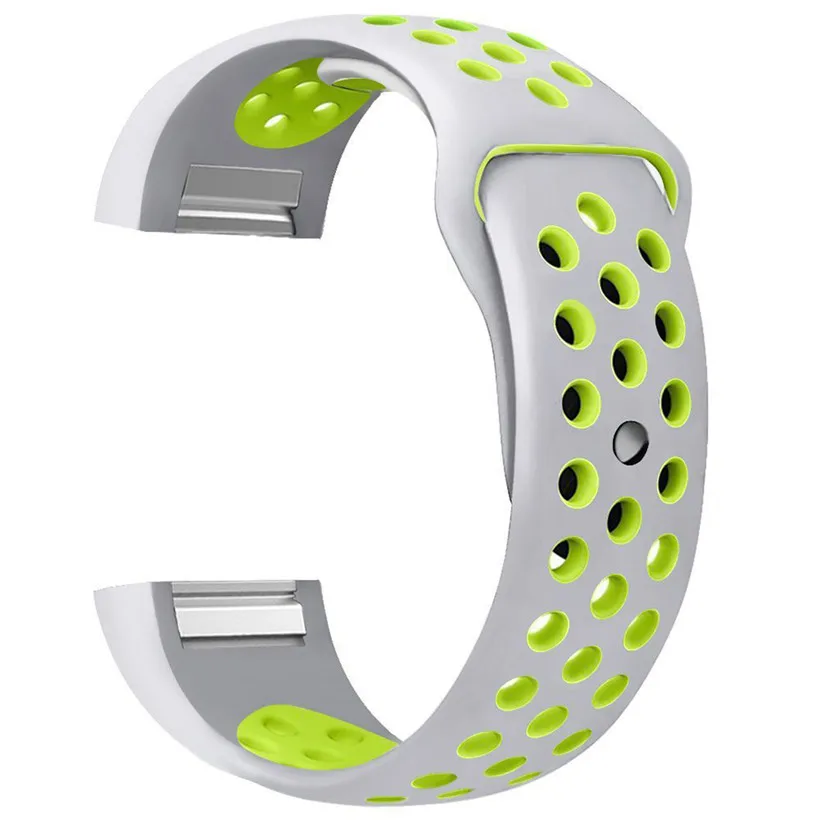 Дизайн, модный силиконовый спортивный ремешок для смарт-браслета, ремешок для Fitbit Charge 2, сменные Смарт-часы 81024