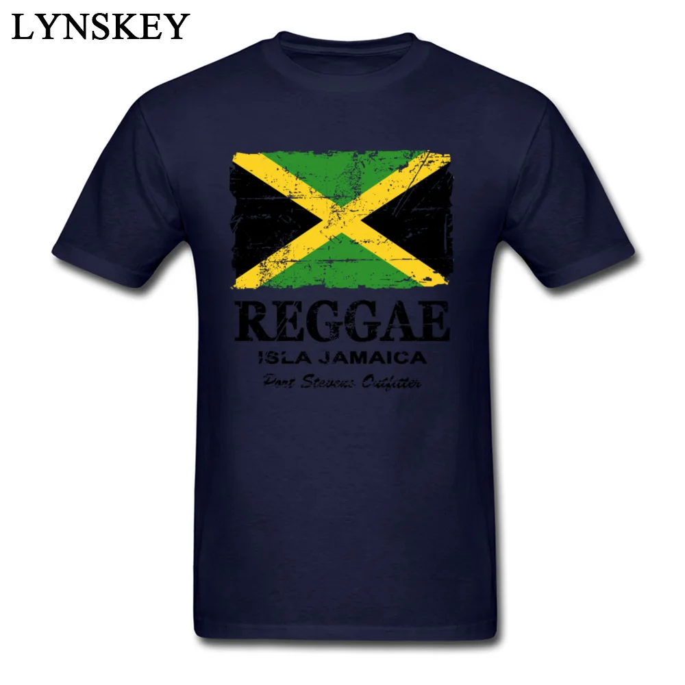 T-Shirt Normal Short Sleeve Funny Crew Neck 100% Cotton Tops T Shirt Group Summer Fall Reggae Jamaica Flag Tee Shirt for Boys Reggae Jamaica Flag navy