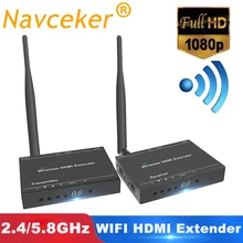 ZY-DT212W 100 м беспроводной удлинитель 2,4 ГГц/5 ГГц HD 1080P HDMI 1,3 для HDTV 3D WiFi HDMI передатчик приемник Поддержка HDCP1.4