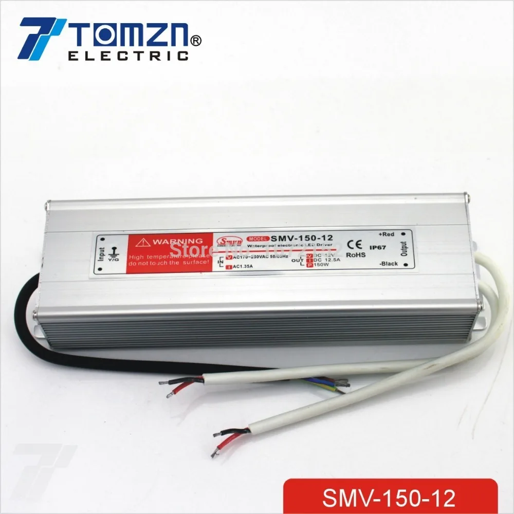 150W 12V 12.5A Rainproof outdoor Single Output Switching power supply smps 