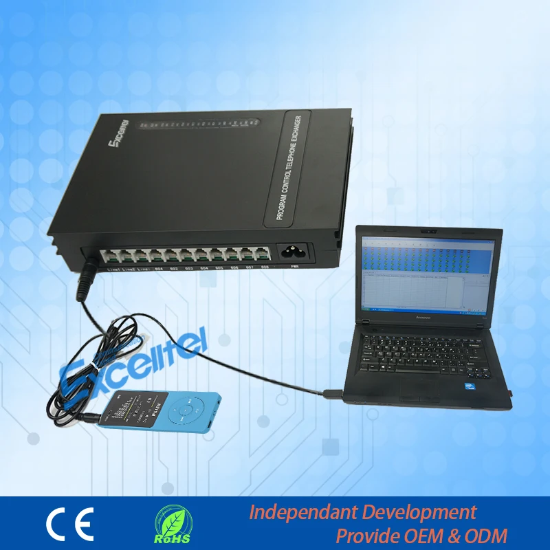 

Soho Hybrid Key telephone PABX system MK308 with PC management software