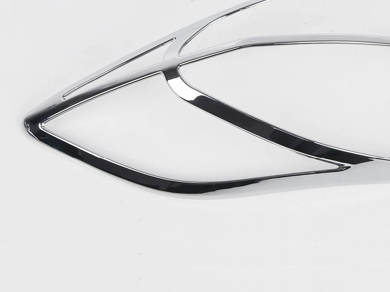 

Chrome Rear tail light lamp cover trims For Hyundai Tucson 2016