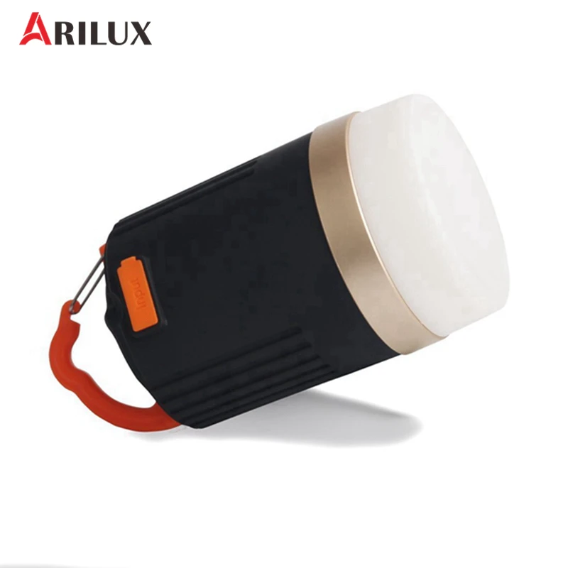 ARILUX 20 Вт Портативный походный фонарь 22 светодиодный s 1500LM светодиодный COB Рабочий фонарь USB Перезаряжаемый 6000 мАч водонепроницаемый прожектор для наружного использования