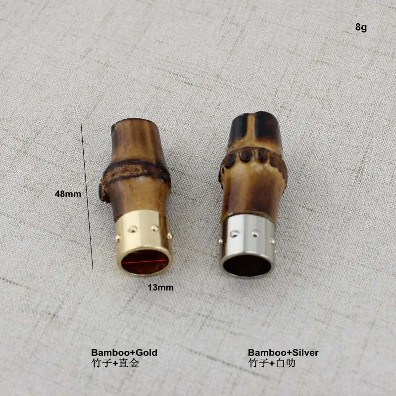 Бамбуковая сумка аксессуары DIYl Пряжка bellpull плетеная веревка сумка Пряжка пробка кожаный шнур кисточкой торцевые шапки