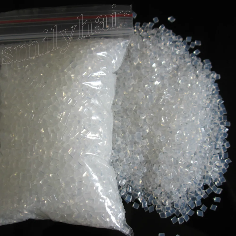 ITALIAN Keratin glue grain- 100g/pack keratin glue granule White color for I tip/ U-tip hair