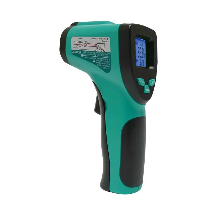 

Handheld Non-Contact Infrared Thermometer Digital LCD Laser Thermometer Pyrometer Surface Thermometer Imager for Industrial