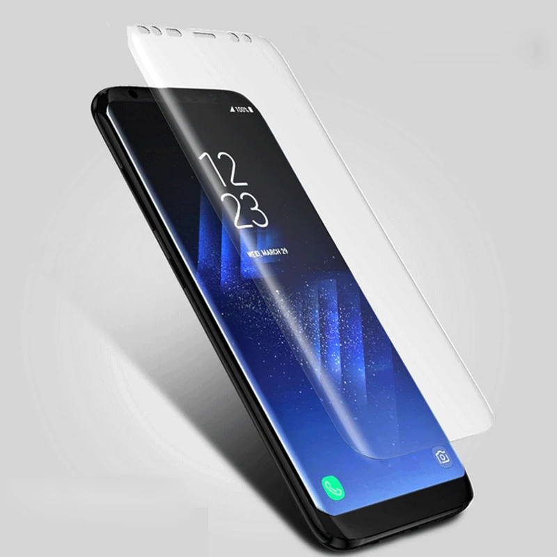 

3D Curved Screen Protector For Samsung Galaxy S10 S10 E Note 9 S8 S9 Plus Note 8 S7 Edge S6 Edge Full Cover Protective Film
