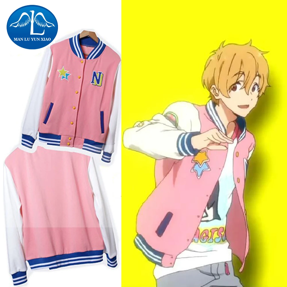 font b Anime b font Free Iwatobi SwimClub Nagisa Hazuki font b Cosplay b font