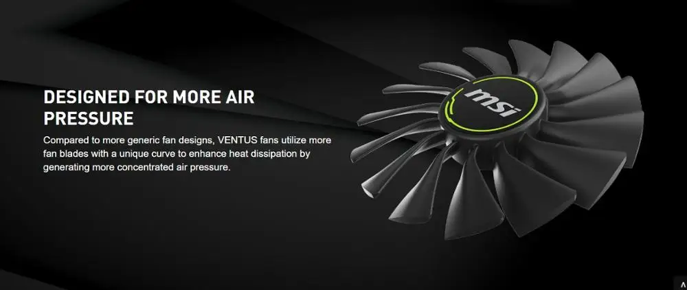 Видеокарта MSI GeForce RTX 2080Ti VENTUS 11G OC 11 GB GDDR6 1635 MHz 4352 единиц 352 бит 14 Гбит PCI Express x16 3