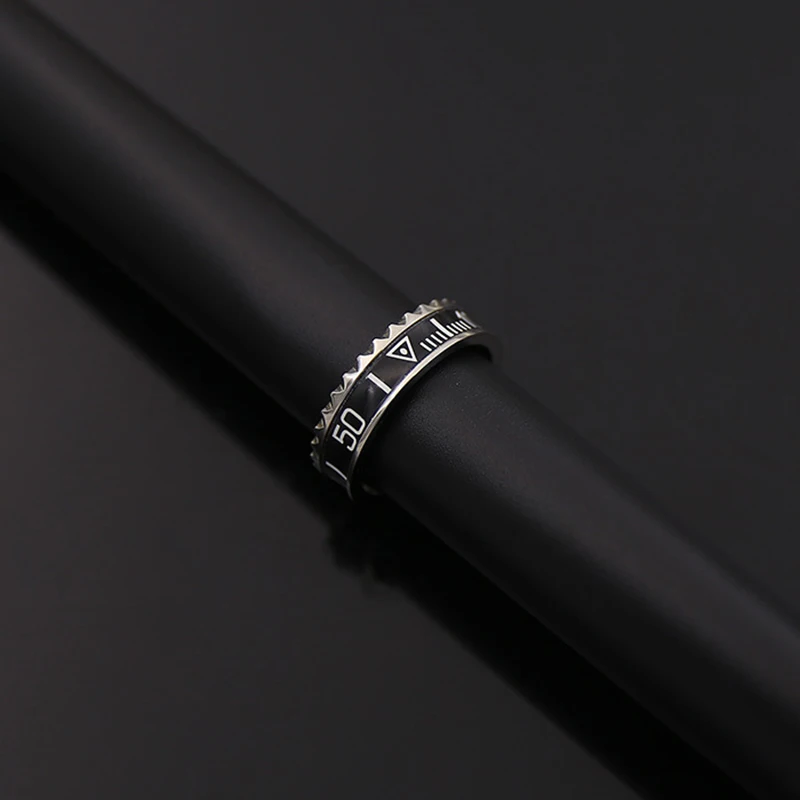 Ltalian стиль новые ювелирные изделия 316L нержавеющая сталь манжеты Спидометр официальный кольцо 36 цветов