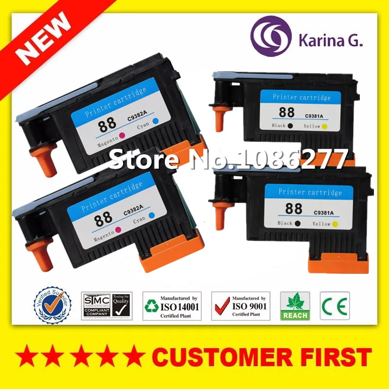2sets Of Print Heads For Hp88 For Hp 88 Printhead For HP Officejet Pro K8600 8600