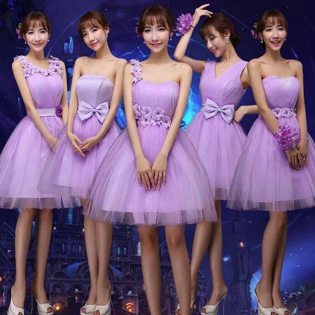 Young Purple Dress