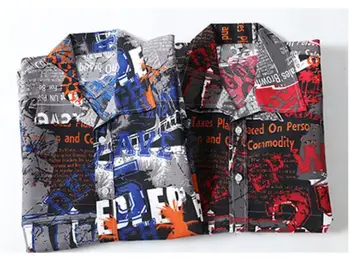 

2018 NEW Men's Summer Hawaiian Shirts Single Breasted Light Beach Shirts Short Sleeve Breathable Plus Size XS-5XL Hawaii Shirts