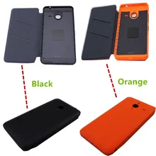 Housing Back Battery Cover Case For Microsoft Lumia 640 XL Flip Shell Hybrid Leather Protective Capa Housing Door Case Coque