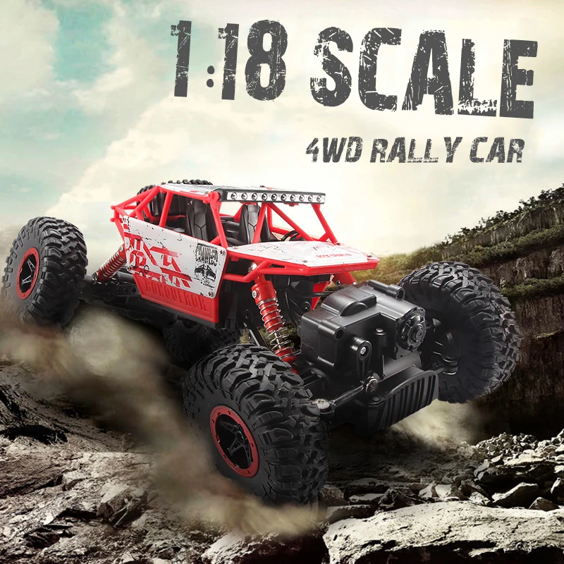 Горячая RC автомобиль 2 4G 4CH 4WD Rock Crawlers 4x4 вождение автомобиля двойные двигатели