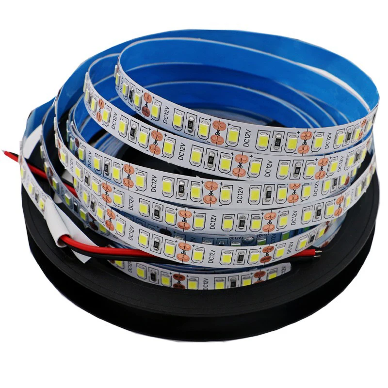 Светодиодная лента 12 В постоянного тока 5 м 600 светодиодов 2835 SMD гибкая для
