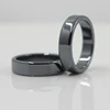 Fashion Jewelry Grade AAA Quality smooth 6 mm Width Flat Hematite Rings (1 Piece ) HR1002 3
