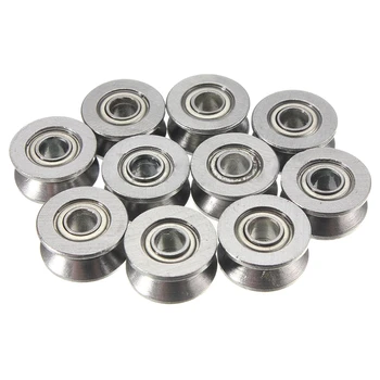 

10PCS BALL BEARING 624VV SEALED 4 X 13 X 6mm Silver