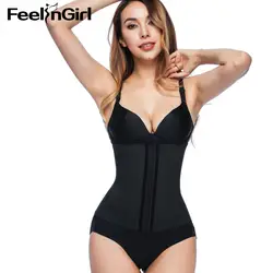 Feelingirl Для женщин shaper для похудения 4 Сталь Bones Высокая талия краткое Sexy Body Shaper Утягивающие трусы с завышенной талией Управление трусики